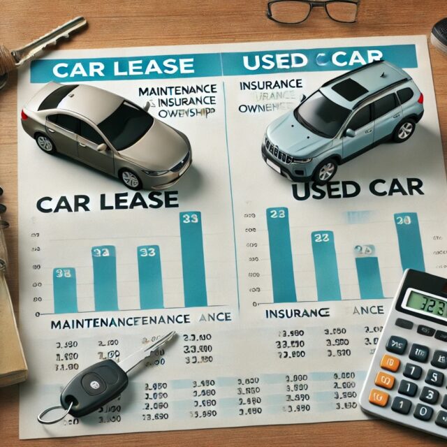 【比較】カーリースと中古車購入どっちが維持費が安い？